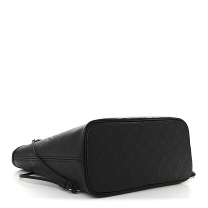 Louis Vuitton Empreinte Monogram Giant Neverfull MM Black 5 of 10