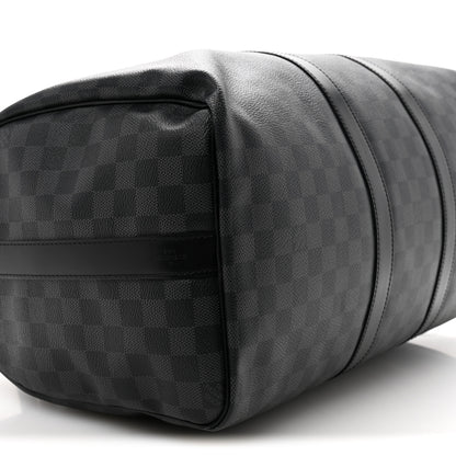 Louis Vuitton Damier Graphite Keepall Bandouliere 45 8 of 12
