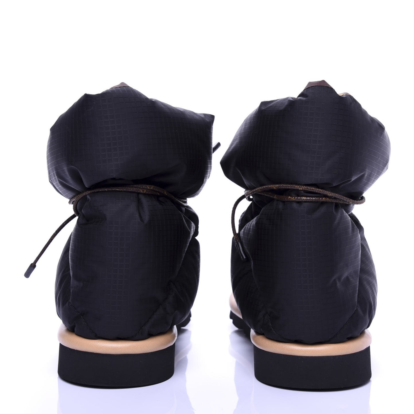 Nylon Monogram Pillow Comfort Ankle Boot 40 Black