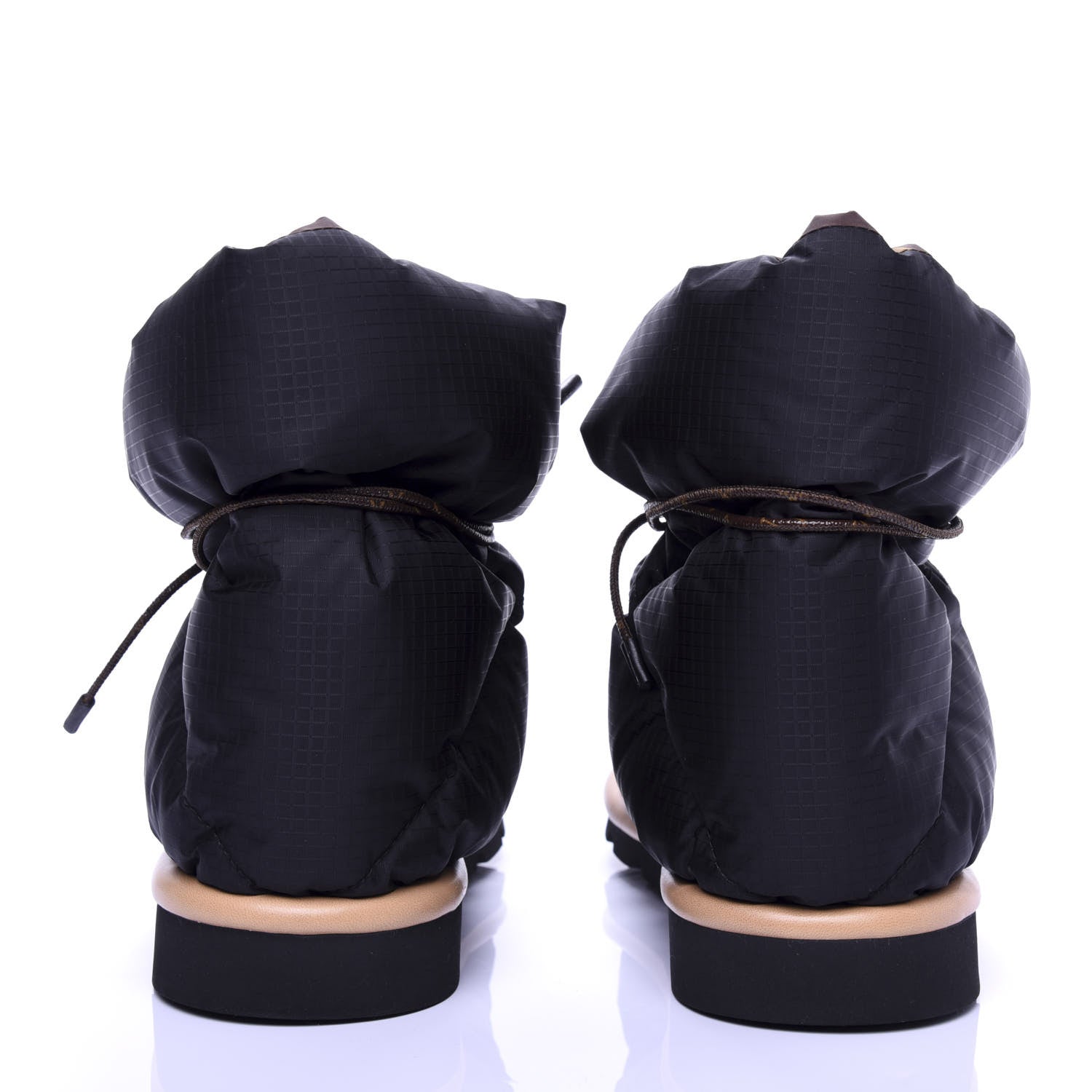 Louis Vuitton Nylon Monogram Pillow Comfort Ankle Boot 40 Black 6 of 9