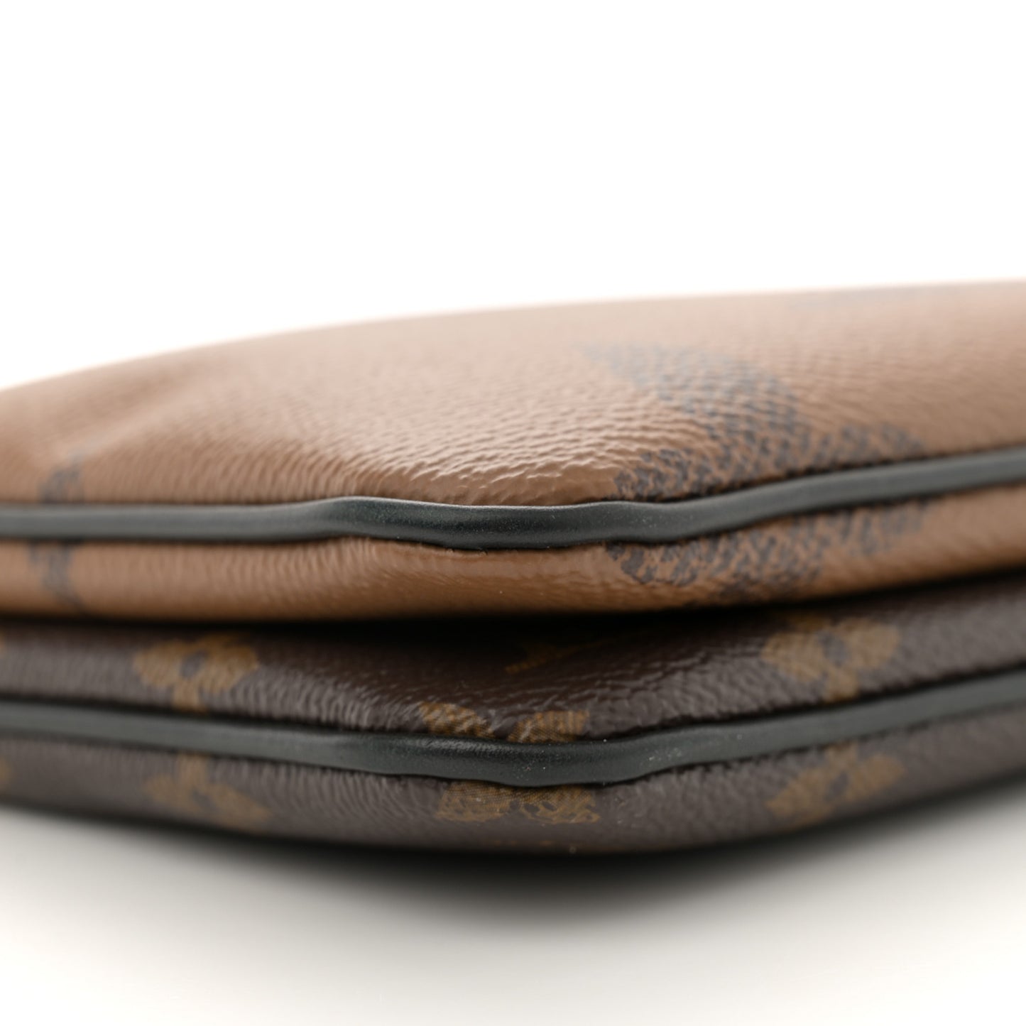 Reverse Monogram Giant Double Zip Pochette