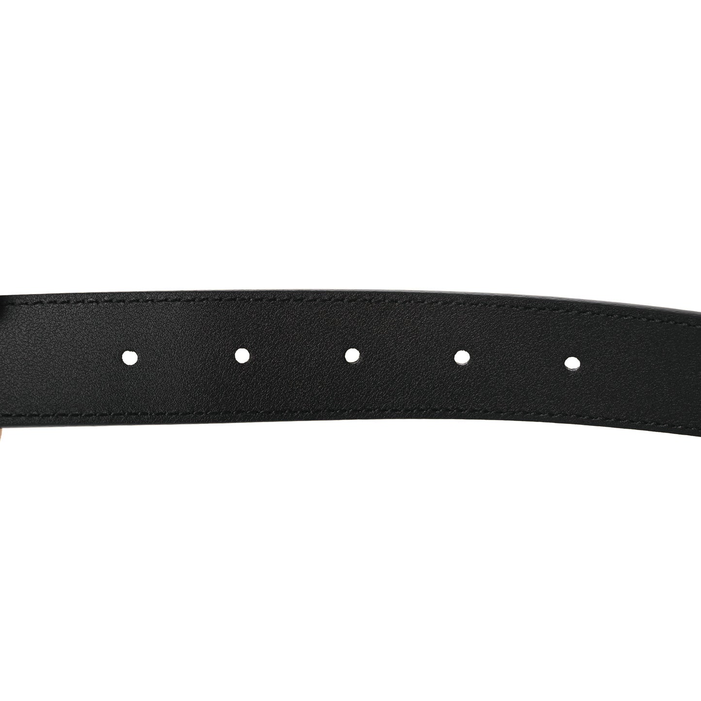 Plutone Calfskin Double G 30mm Belt 80 32 Black