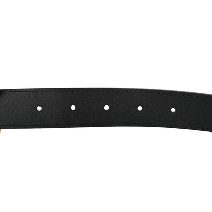 Gucci Plutone Calfskin Double G 30mm Belt 80 32 Black 4 of 7