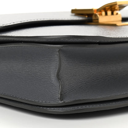 Celine Liege Calfskin Medium Classic Box Flap Bag Medium Grey 4 of 9