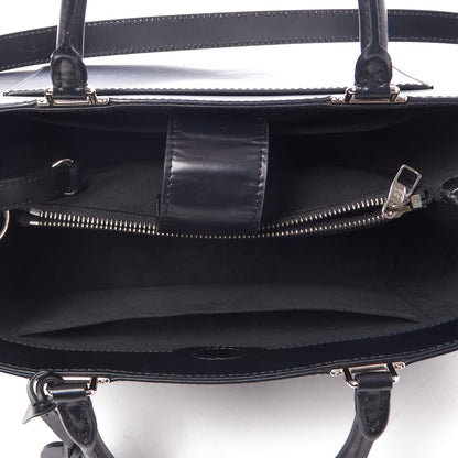 Louis Vuitton Epi Kleber MM Black 6 of 8