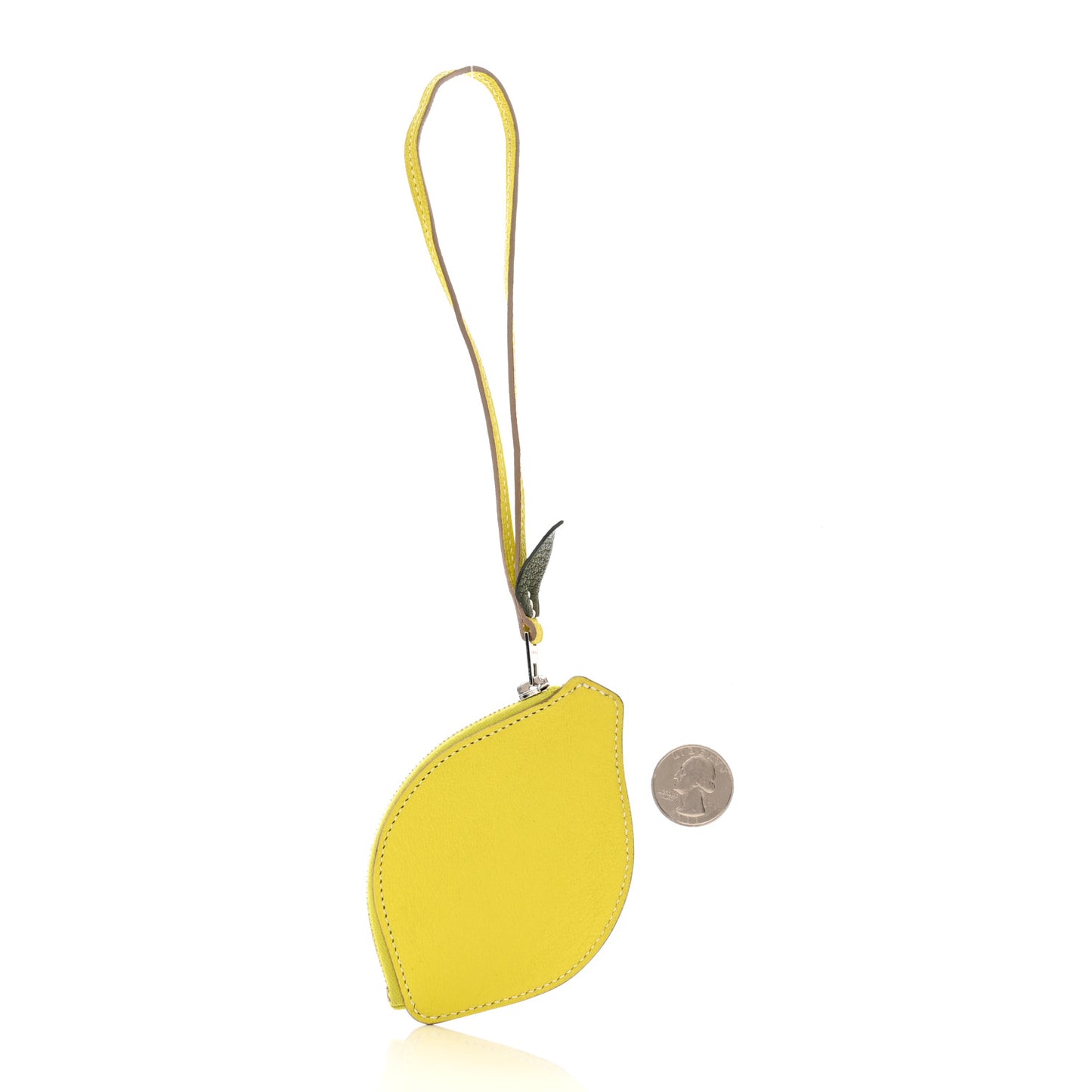 Chevre Mysore Tutti Frutti Citron Clutch Lime