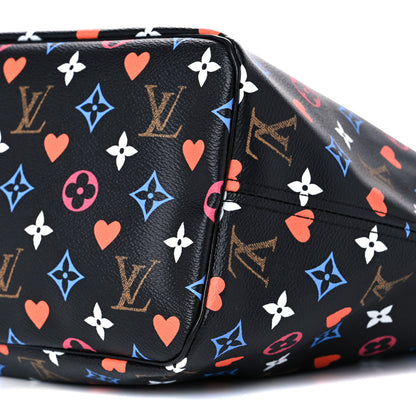 Louis Vuitton Game On Neverfull MM Black 9 of 9