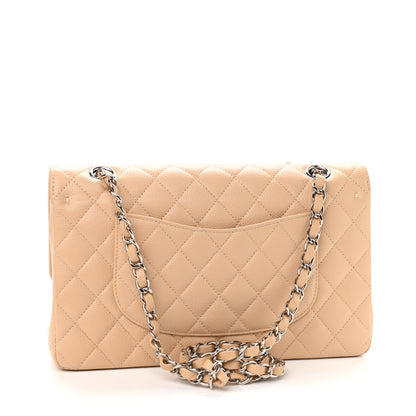 Chanel Caviar Quilted Medium Double Flap Beige 3 of 9