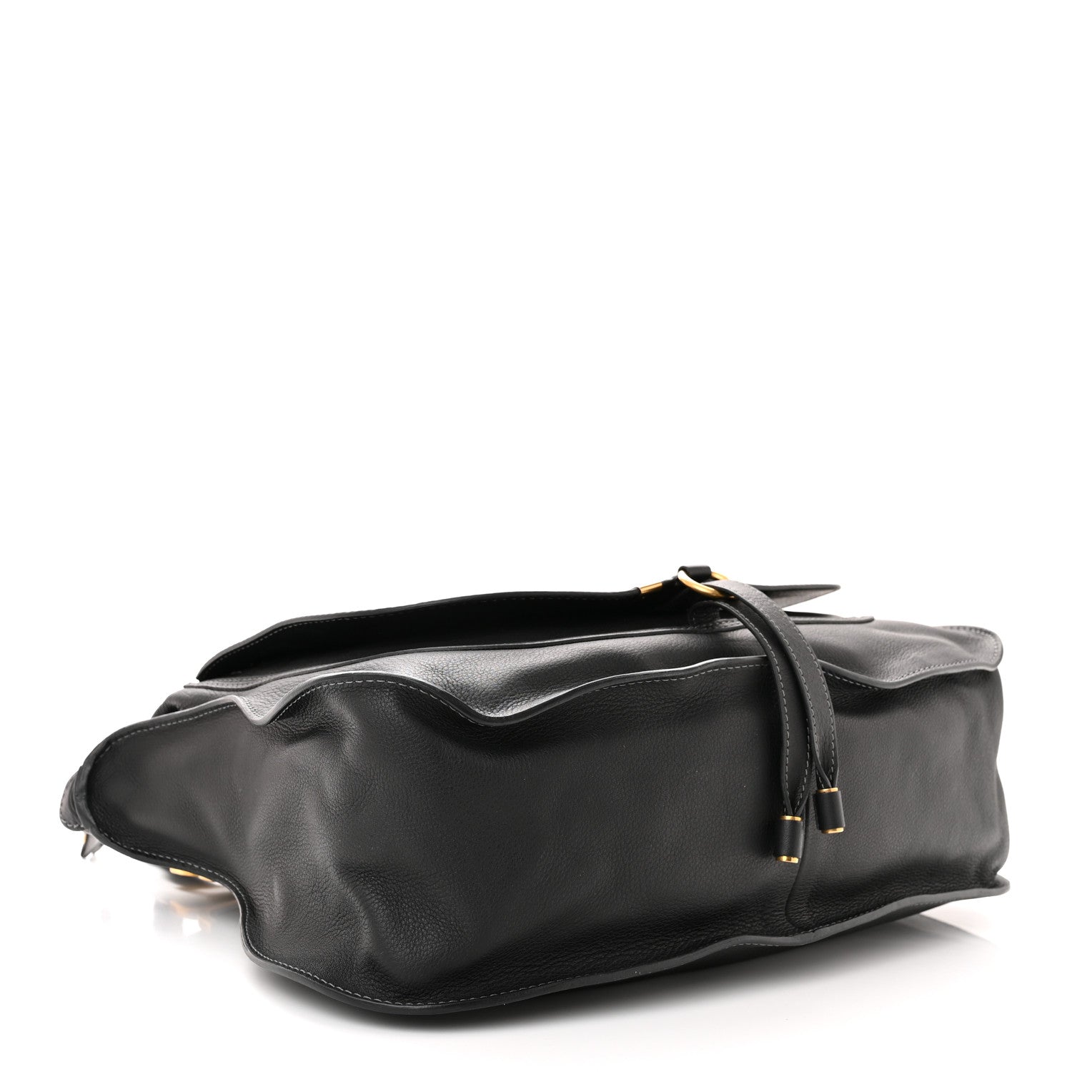 Chloe Calfskin Large Marcie Satchel Black 4 of 10