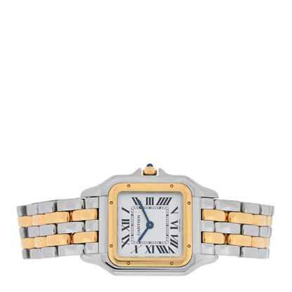 Cartier Stainless Steel 18K Yellow Gold 27mm Panthere Quartz Watch 2 of 5