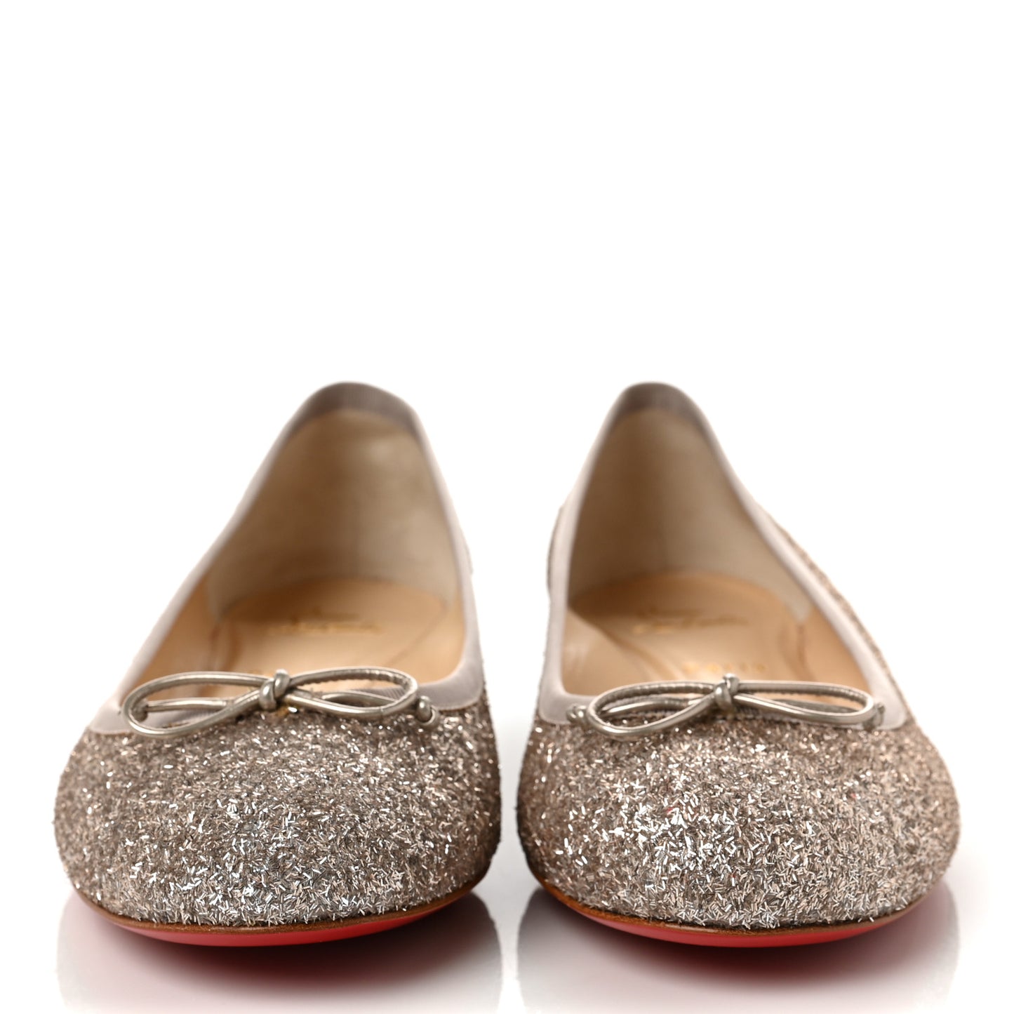 Glitter La Massine Flat 41.5 Perle