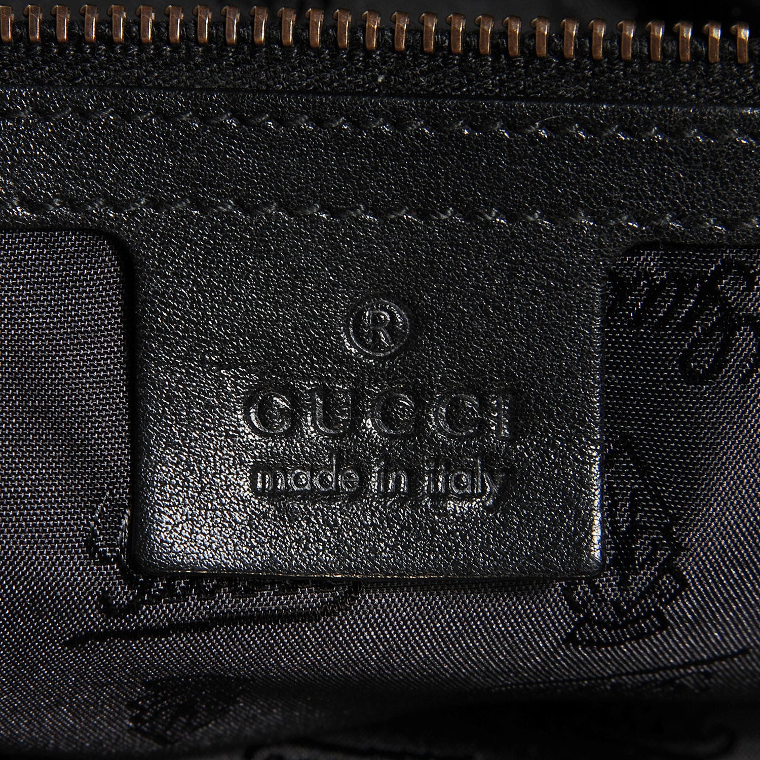 Gucci Leather Suede Fringe Large Babouska Tote Black 7 of 8