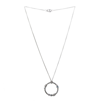 David Yurman Sterling Silver Diamond Blue Topaz Hampton Blue Topaz Iolite Confetti Pendant Necklace 3 of 7
