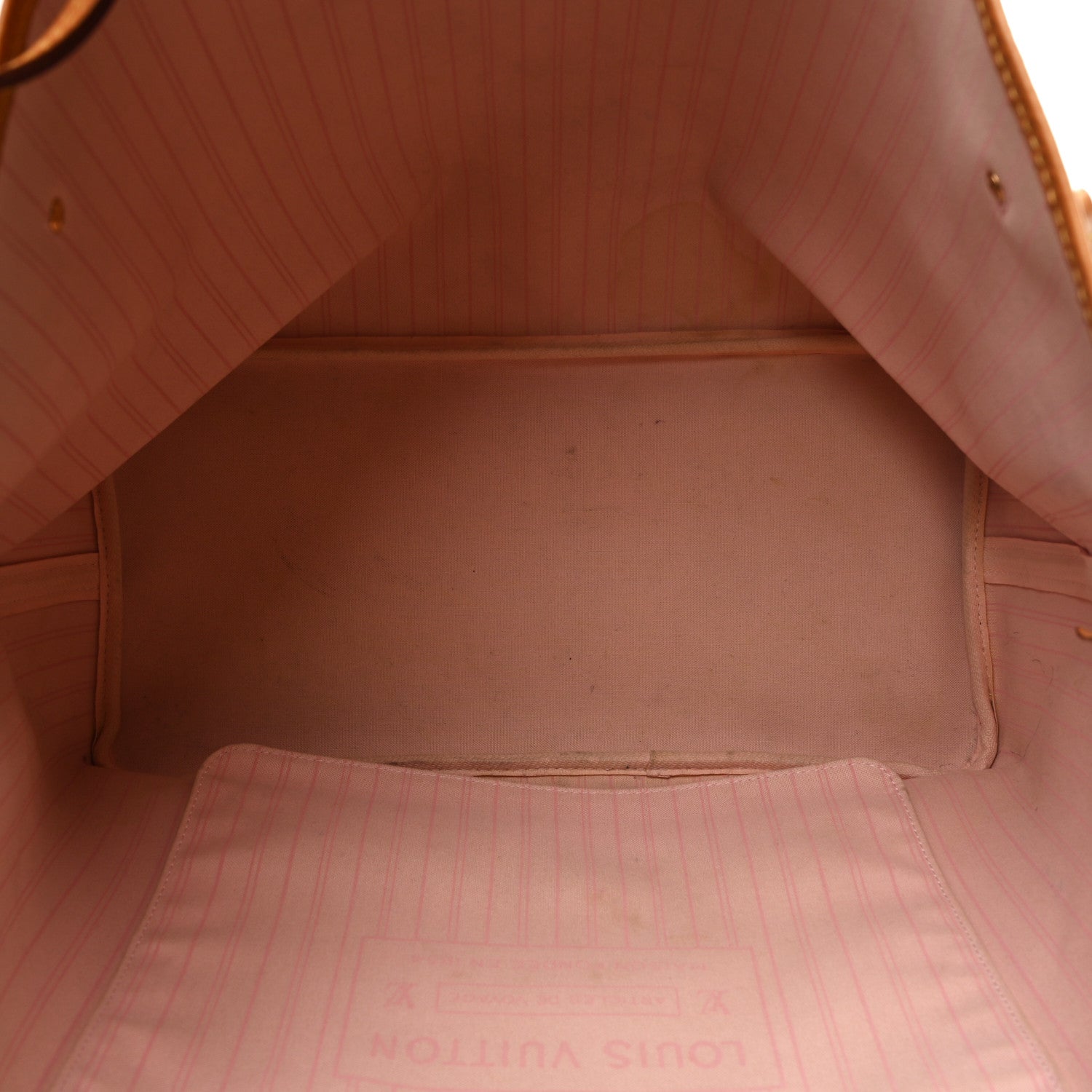 Louis Vuitton Damier Azur Neo Neverfull GM Rose Ballerine 4 of 9