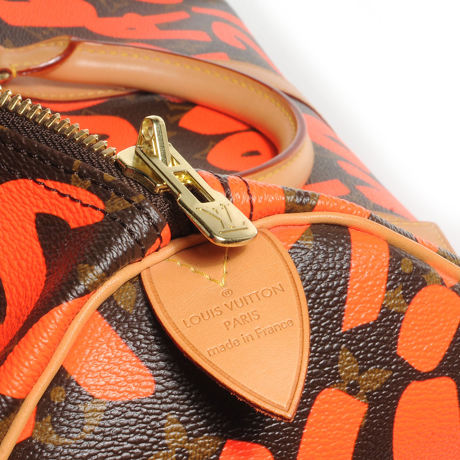 Louis Vuitton Monogram Graffiti Keepall 50 Orange 5 of 6