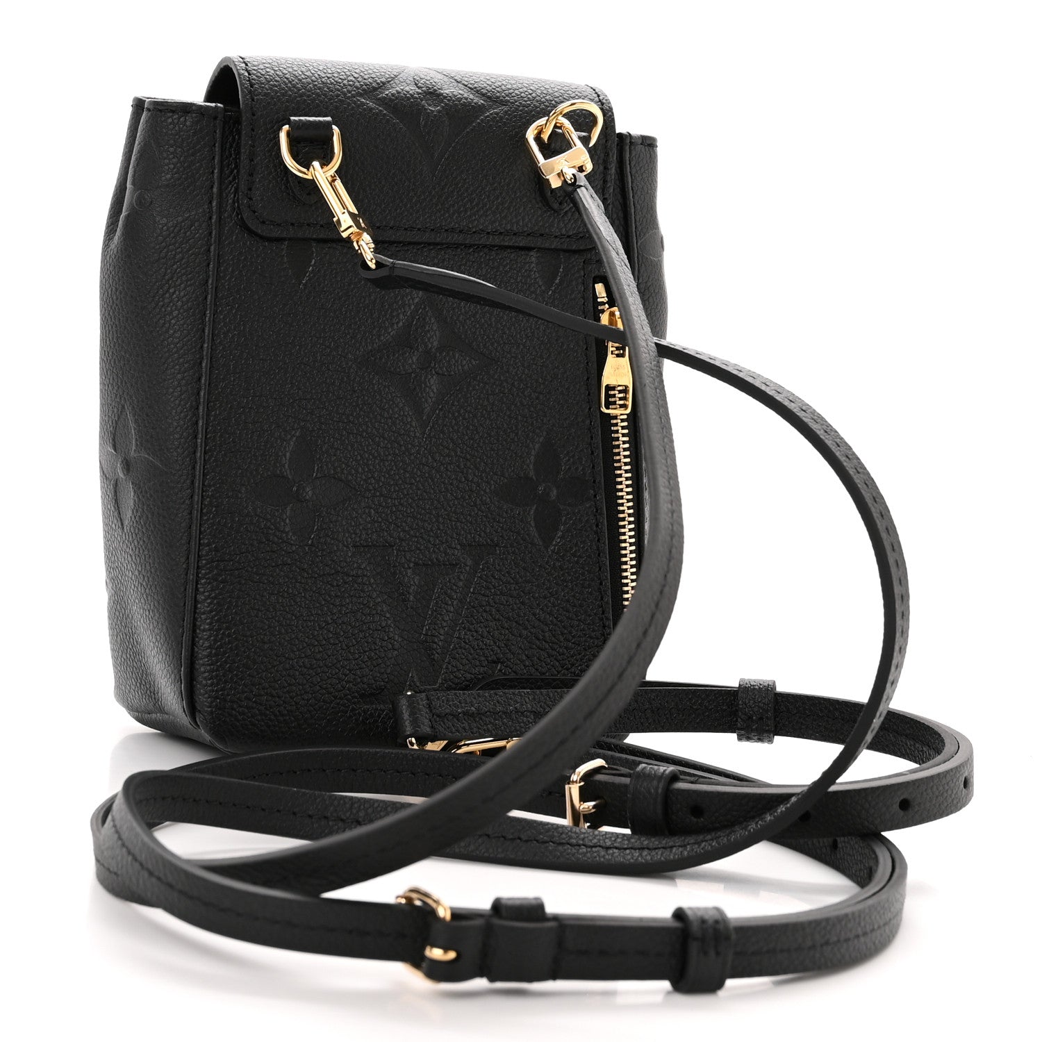 Louis Vuitton Empreinte Monogram Giant Tiny Backpack Black 3 of 11