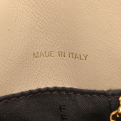 Fendi Vitello Grace King Karligraphy Chain Bucket Bag Nuvola Praline 7 of 11