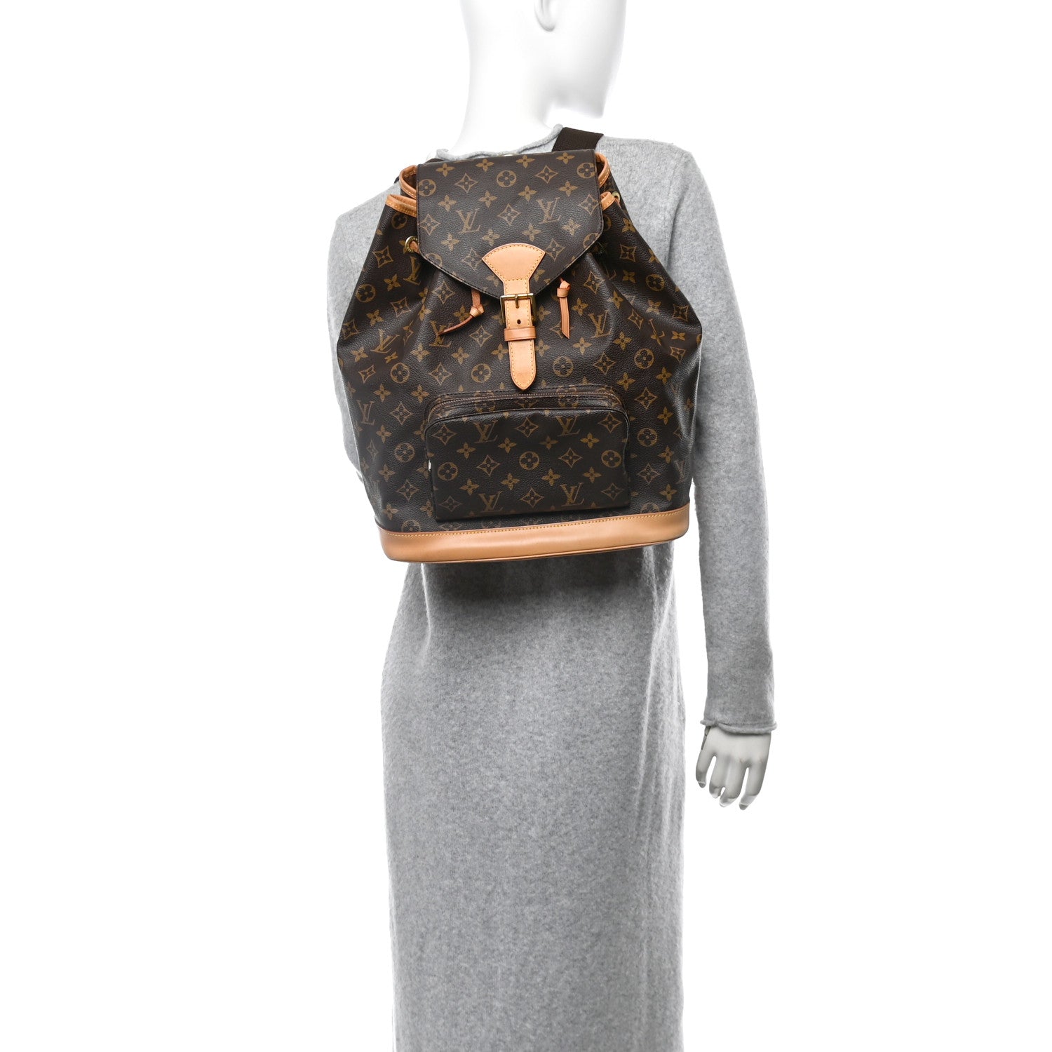 Louis Vuitton Monogram Montsouris GM Backpack 2 of 12