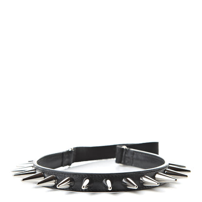 Gucci Calfskin Studs Elastic Headband Black 1 of 5
