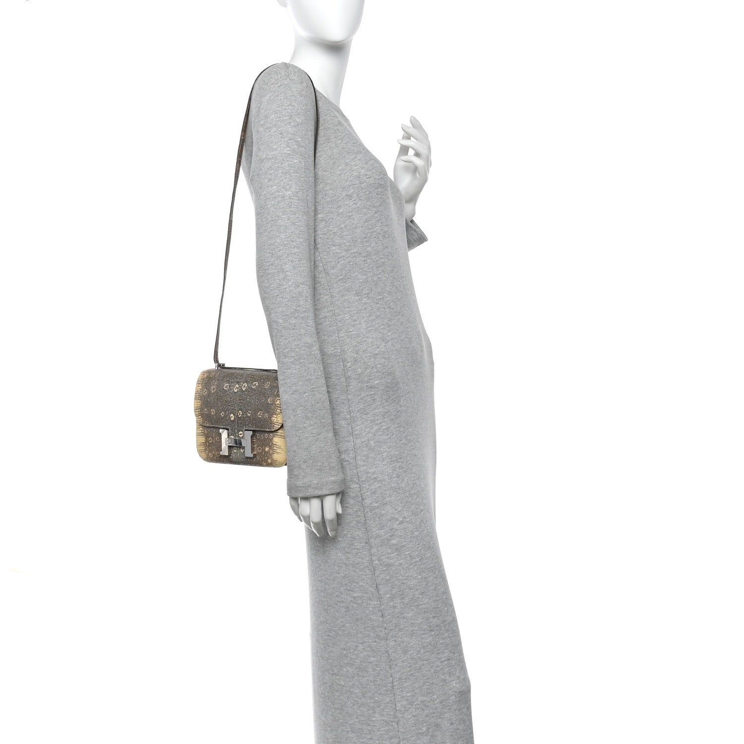 Hermes Lizard Constance 18 Ombre 2 of 15