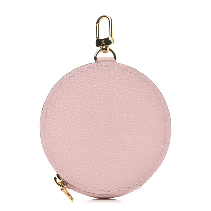 Louis Vuitton Calfskin By The Pool Papillon BB Round Coin Purse Rosebud 1 of 6