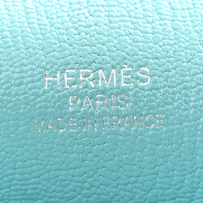 Hermes Taurillon Clemence Jypsiere 34 Bleu Atoll 6 of 14