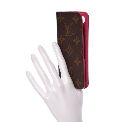 Louis Vuitton Monogram iPhone 7/8 Folio Case Pink 2 of 7