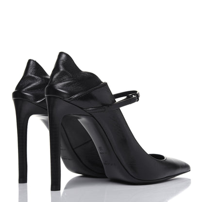 Saint Laurent Nappa Majorelle 105 Pumps 36 Black 4 of 10