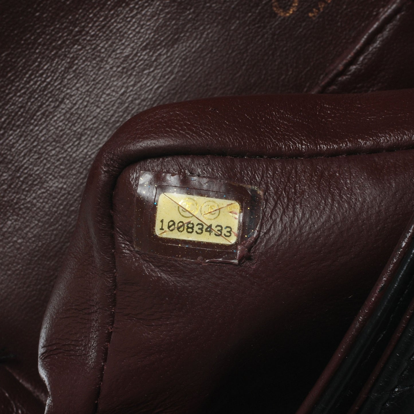 Lambskin Medium Double Flap Black