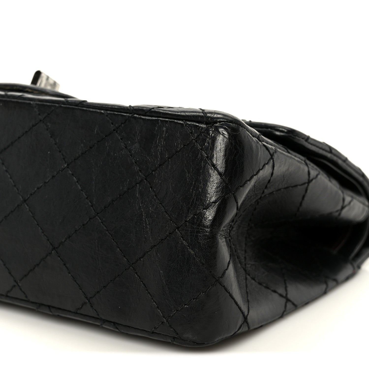 Chanel Aged Calfskin Quilted 2.55 Reissue 225 Flap Black 10 of 10