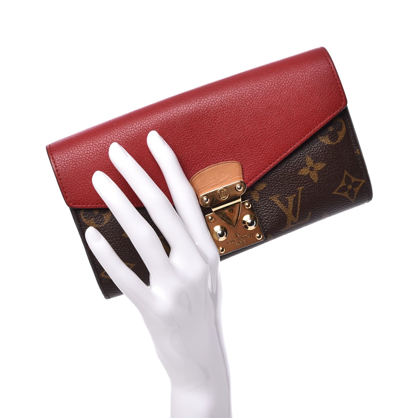 Monogram Pallas Wallet Cherry