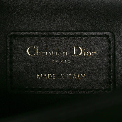 Christian Dior Lambskin Cannage Miss Dior Top Handle Bag Black 6 of 9