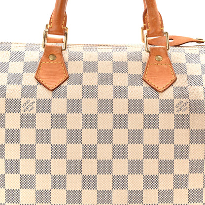 Louis Vuitton Damier Azur Speedy 30 8 of 10