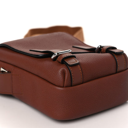 Loewe Soft Grained Calfskin XS Military Crossbody Cognac 6 of 7