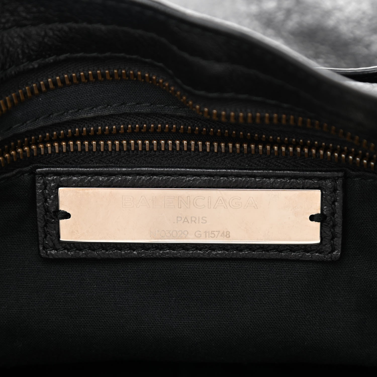 Balenciaga Agneau Classic Hardware City Black 7 of 12