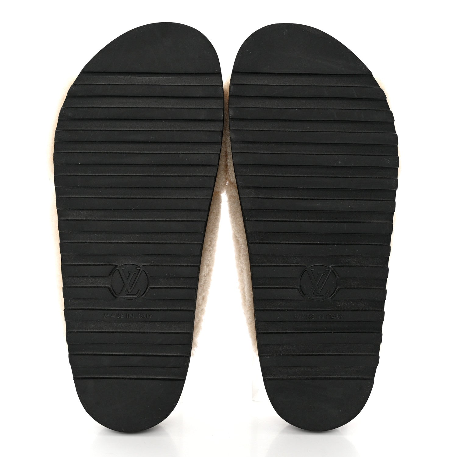 Louis Vuitton Shearling Paseo Flat Comfort Mule 37 Brown 5 of 9