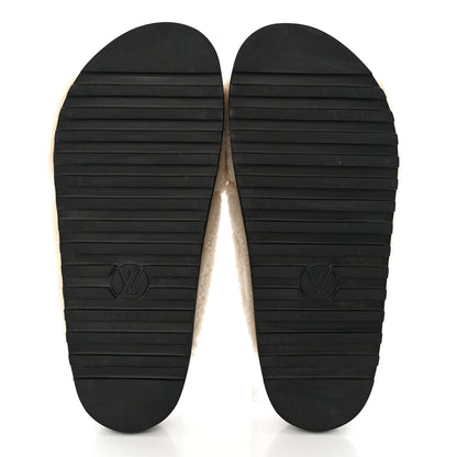 Louis Vuitton Shearling Paseo Flat Comfort Mule 37 Brown 5 of 9