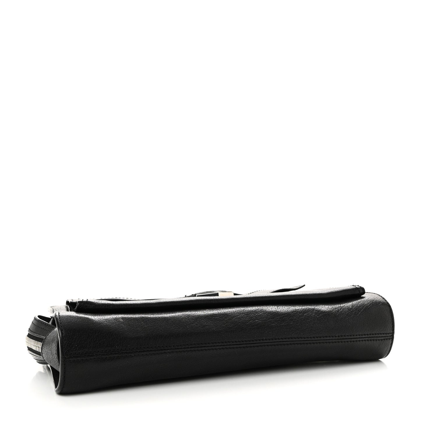 Calfskin PS13 Shoulder Bag Black