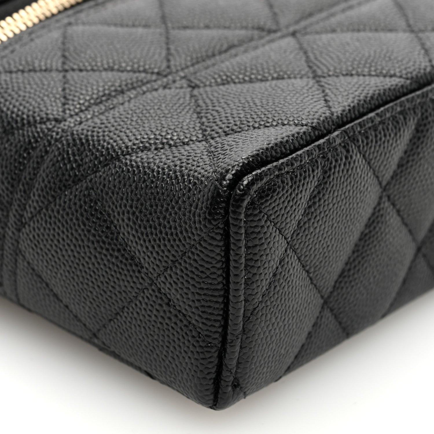 Chanel Caviar Quilted Trendy Handle Slim Vanity Black 9 of 11