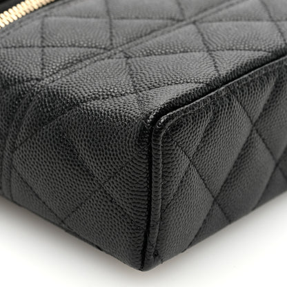 Chanel Caviar Quilted Trendy Handle Slim Vanity Black 9 of 11