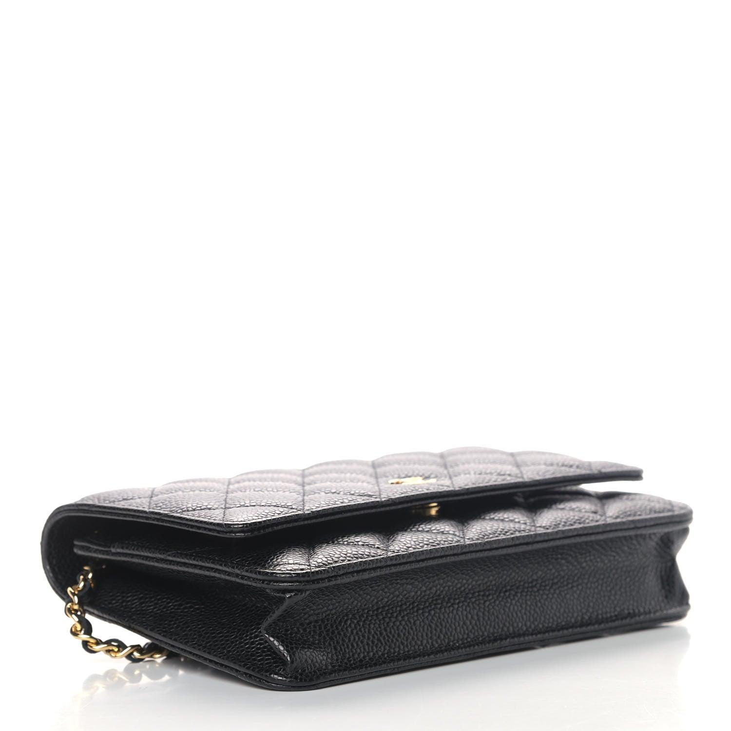 Chanel Caviar Quilted Wallet On Chain WOC Black 3 of 5