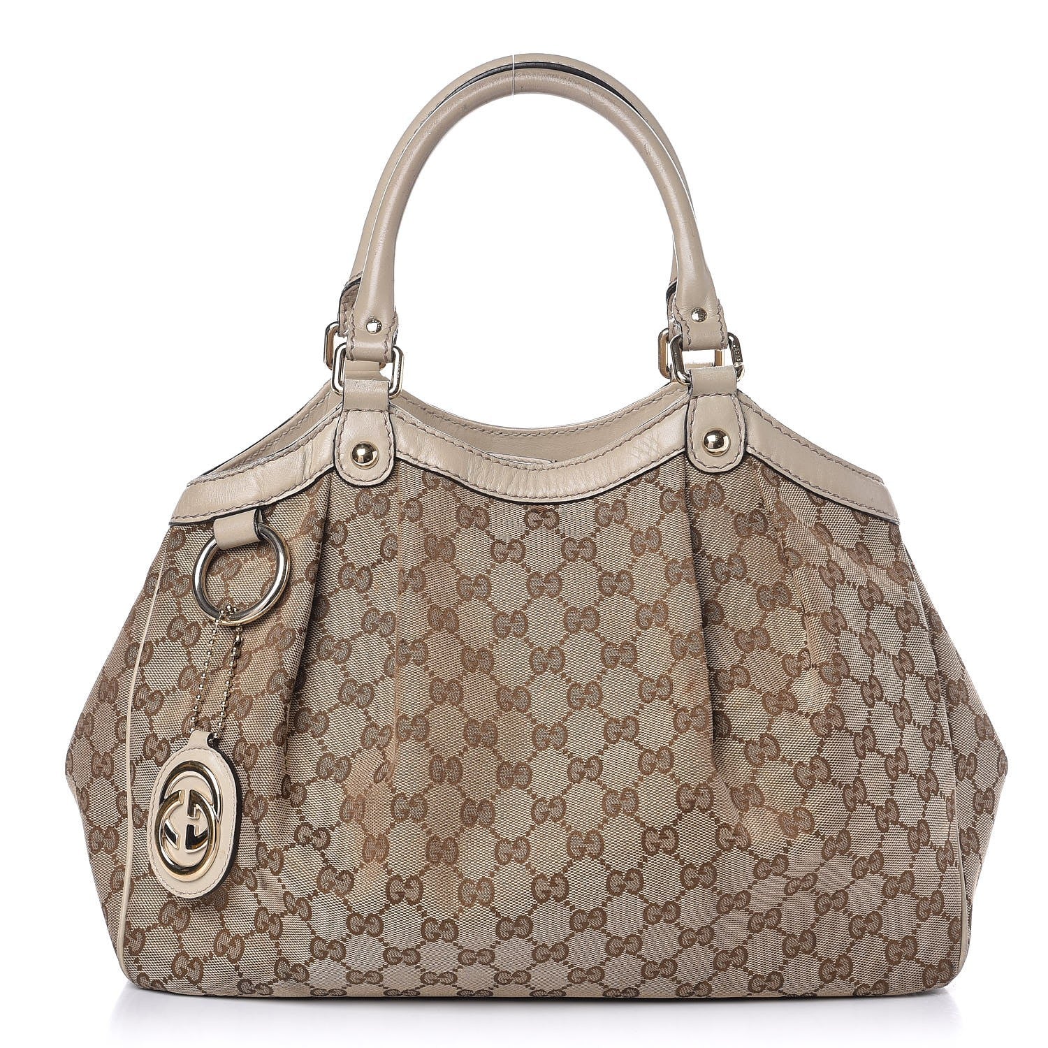 Gucci Monogram Medium Sukey Tote Off White 1 of 24