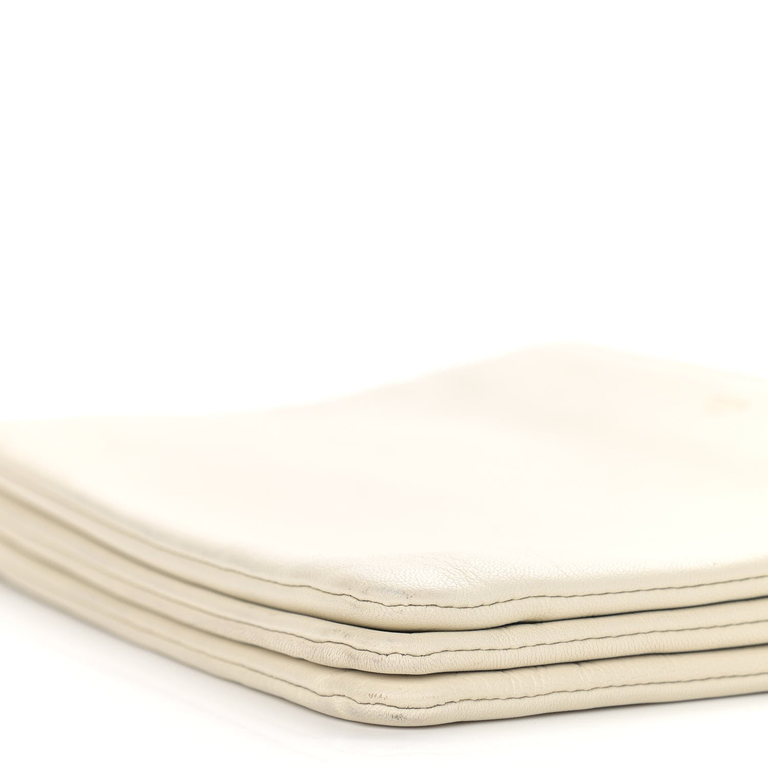 Celine Lambskin Small Trio Crossbody Bag White 5 of 10