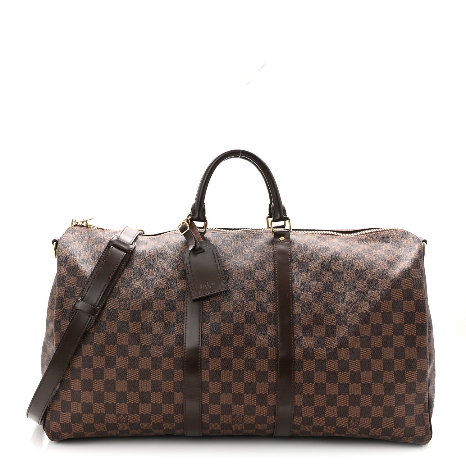 Louis Vuitton Damier Ebene Keepall 55 1 of 10