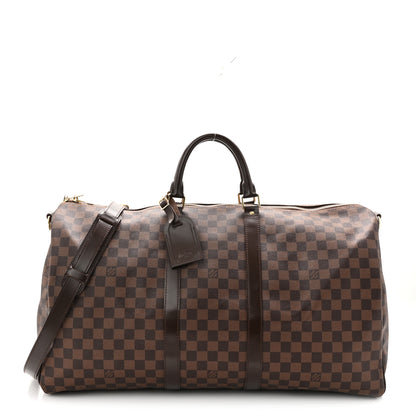 Louis Vuitton Damier Ebene Keepall 55 1 of 10