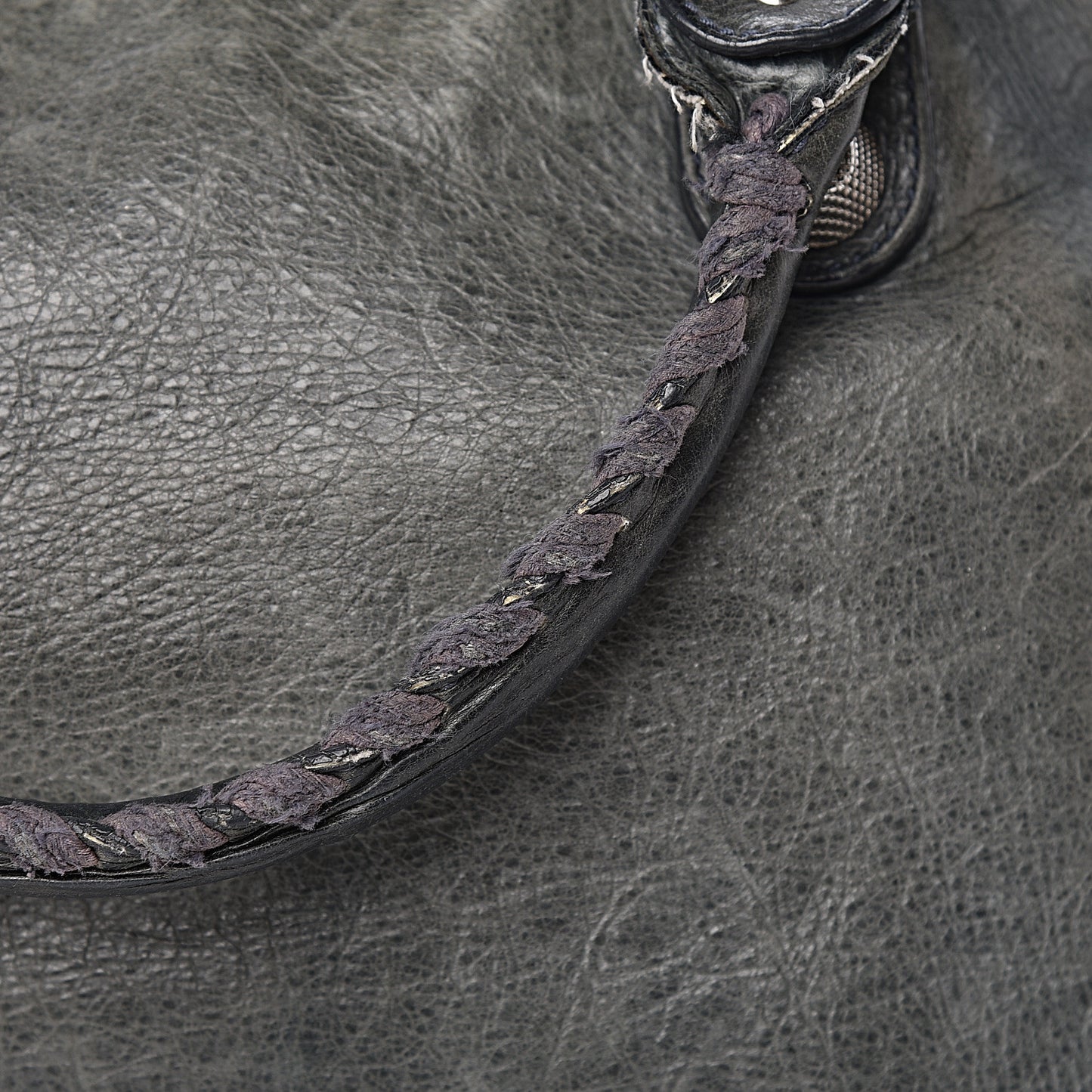 Agneau Giant 21 Silver Hardware Mid Day Grey