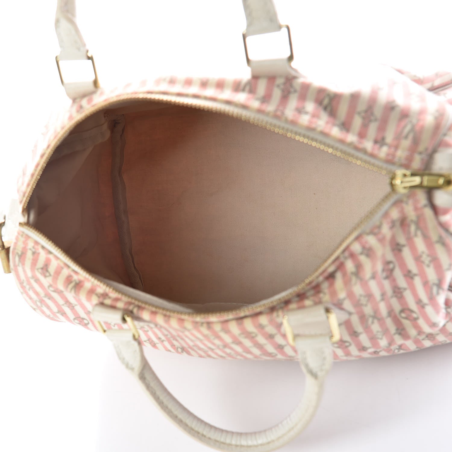 Louis Vuitton Mini Lin Croisette Speedy 30 Rouge 5 of 15