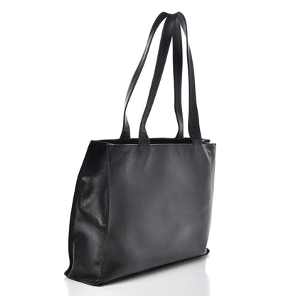 Chanel Caviar Large CC Shoulder Bag Black 3 of 8