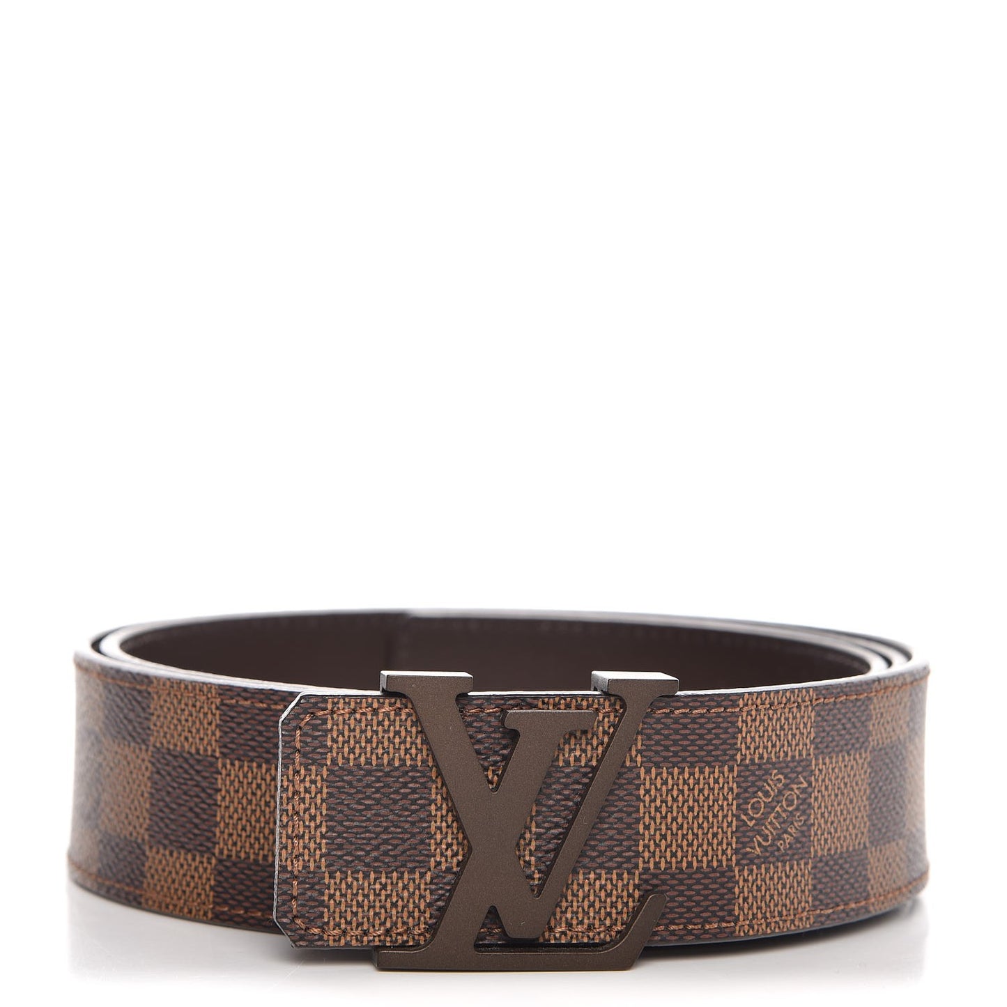 Damier Ebene 40mm LV Initiales Belt 100 40