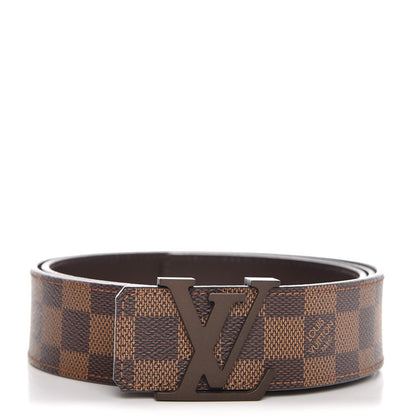 Louis Vuitton Damier Ebene 40mm LV Initiales Belt 100 40 1 of 8